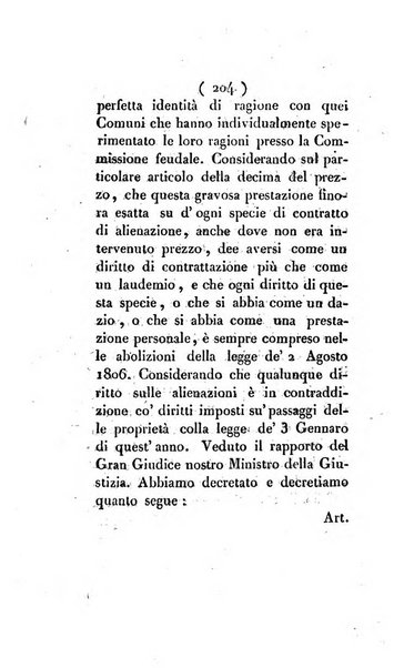 Bullettino delle sentenze emanate dalla Suprema commissione per le liti fra i già baroni ed i comuni