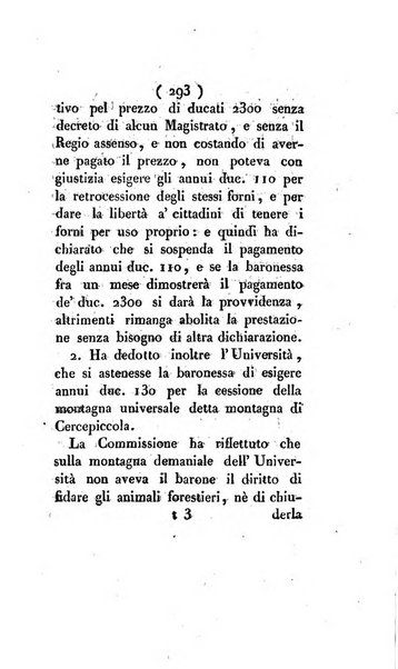 Bullettino delle sentenze emanate dalla Suprema commissione per le liti fra i già baroni ed i comuni