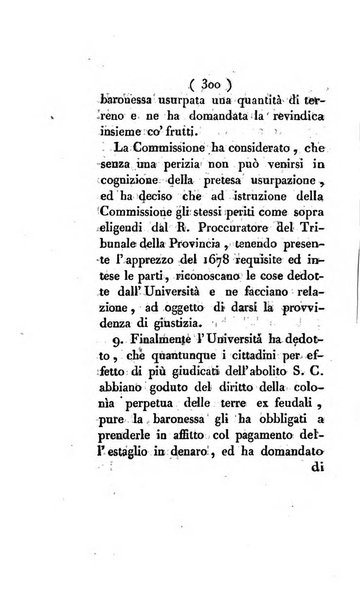 Bullettino delle sentenze emanate dalla Suprema commissione per le liti fra i già baroni ed i comuni