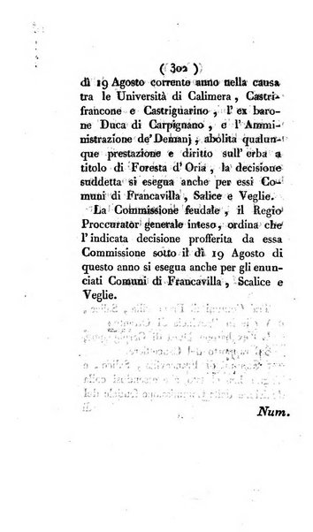 Bullettino delle sentenze emanate dalla Suprema commissione per le liti fra i già baroni ed i comuni