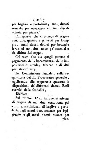 Bullettino delle sentenze emanate dalla Suprema commissione per le liti fra i già baroni ed i comuni