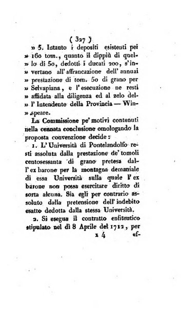 Bullettino delle sentenze emanate dalla Suprema commissione per le liti fra i già baroni ed i comuni