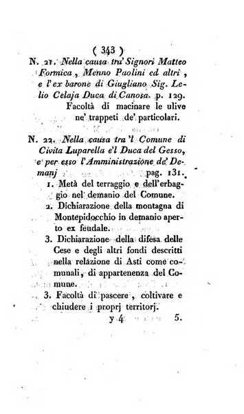 Bullettino delle sentenze emanate dalla Suprema commissione per le liti fra i già baroni ed i comuni