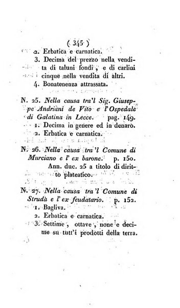 Bullettino delle sentenze emanate dalla Suprema commissione per le liti fra i già baroni ed i comuni