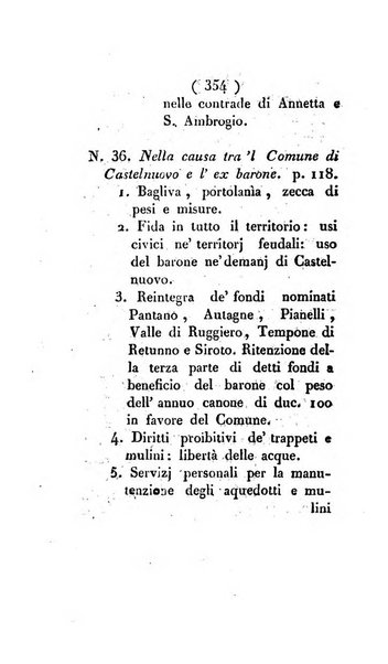 Bullettino delle sentenze emanate dalla Suprema commissione per le liti fra i già baroni ed i comuni