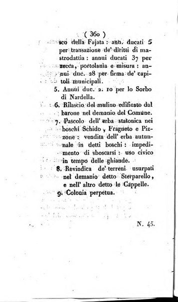 Bullettino delle sentenze emanate dalla Suprema commissione per le liti fra i già baroni ed i comuni