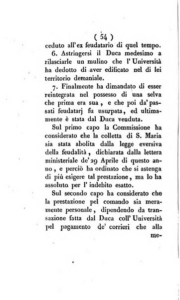 Bullettino delle sentenze emanate dalla Suprema commissione per le liti fra i già baroni ed i comuni