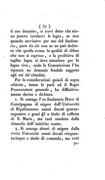 Bullettino delle sentenze emanate dalla Suprema commissione per le liti fra i già baroni ed i comuni