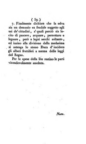 Bullettino delle sentenze emanate dalla Suprema commissione per le liti fra i già baroni ed i comuni