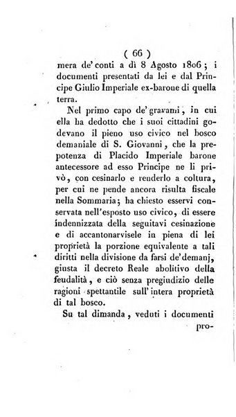 Bullettino delle sentenze emanate dalla Suprema commissione per le liti fra i già baroni ed i comuni