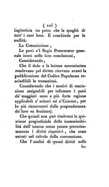 Bullettino delle sentenze emanate dalla Suprema commissione per le liti fra i già baroni ed i comuni