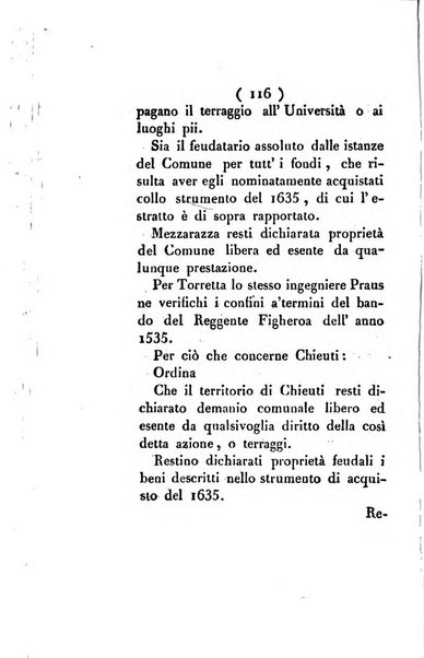 Bullettino delle sentenze emanate dalla Suprema commissione per le liti fra i già baroni ed i comuni