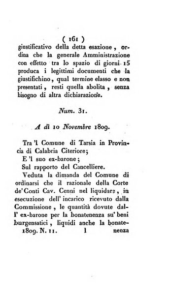 Bullettino delle sentenze emanate dalla Suprema commissione per le liti fra i già baroni ed i comuni