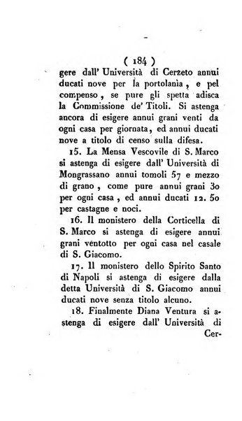 Bullettino delle sentenze emanate dalla Suprema commissione per le liti fra i già baroni ed i comuni