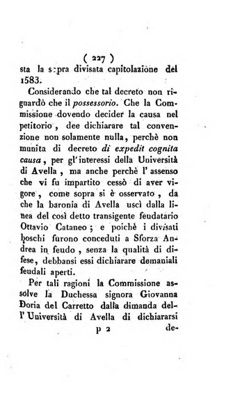 Bullettino delle sentenze emanate dalla Suprema commissione per le liti fra i già baroni ed i comuni