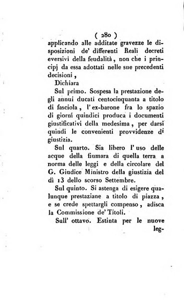 Bullettino delle sentenze emanate dalla Suprema commissione per le liti fra i già baroni ed i comuni