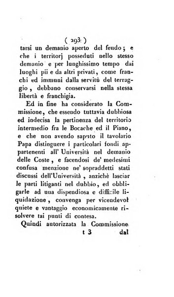 Bullettino delle sentenze emanate dalla Suprema commissione per le liti fra i già baroni ed i comuni