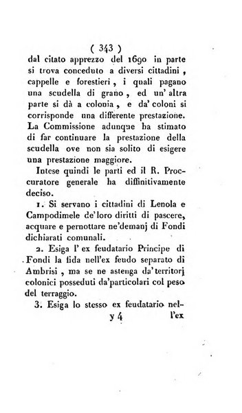 Bullettino delle sentenze emanate dalla Suprema commissione per le liti fra i già baroni ed i comuni