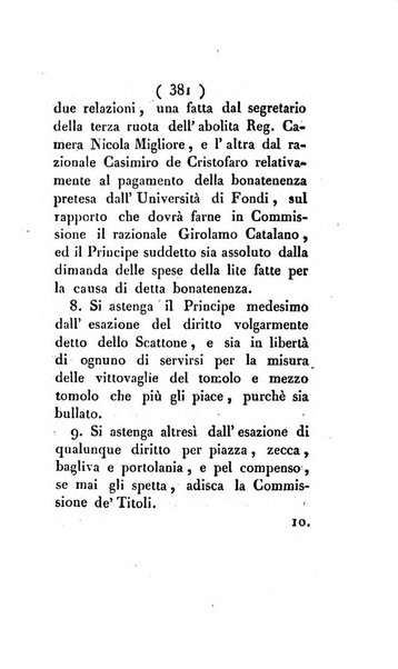 Bullettino delle sentenze emanate dalla Suprema commissione per le liti fra i già baroni ed i comuni