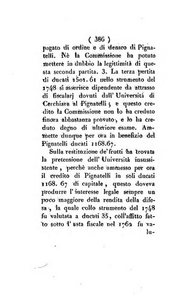 Bullettino delle sentenze emanate dalla Suprema commissione per le liti fra i già baroni ed i comuni