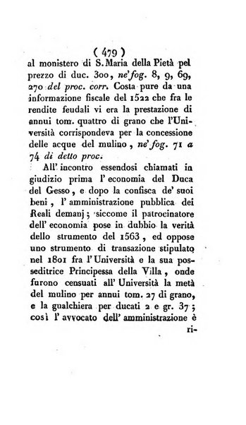 Bullettino delle sentenze emanate dalla Suprema commissione per le liti fra i già baroni ed i comuni