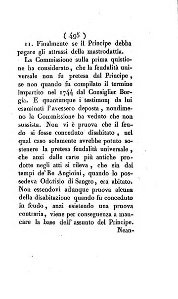 Bullettino delle sentenze emanate dalla Suprema commissione per le liti fra i già baroni ed i comuni