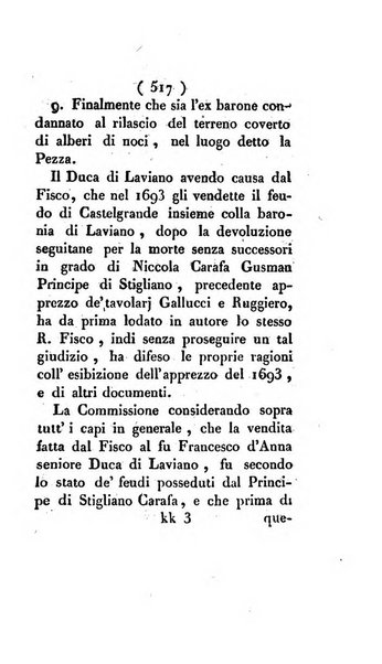 Bullettino delle sentenze emanate dalla Suprema commissione per le liti fra i già baroni ed i comuni