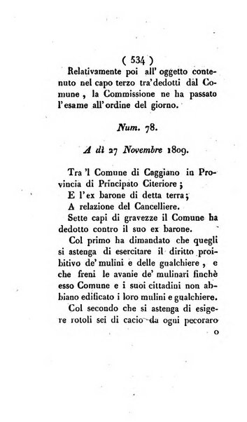 Bullettino delle sentenze emanate dalla Suprema commissione per le liti fra i già baroni ed i comuni