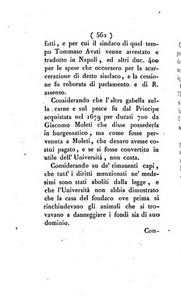 Bullettino delle sentenze emanate dalla Suprema commissione per le liti fra i già baroni ed i comuni