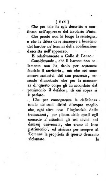 Bullettino delle sentenze emanate dalla Suprema commissione per le liti fra i già baroni ed i comuni