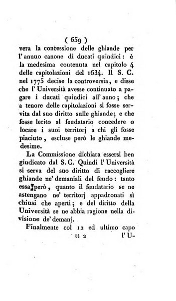 Bullettino delle sentenze emanate dalla Suprema commissione per le liti fra i già baroni ed i comuni