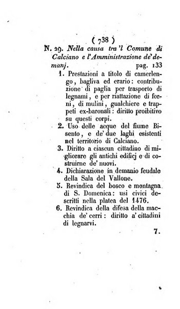 Bullettino delle sentenze emanate dalla Suprema commissione per le liti fra i già baroni ed i comuni