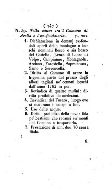 Bullettino delle sentenze emanate dalla Suprema commissione per le liti fra i già baroni ed i comuni