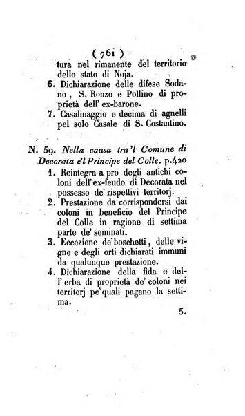 Bullettino delle sentenze emanate dalla Suprema commissione per le liti fra i già baroni ed i comuni