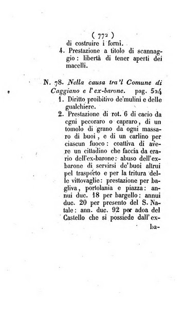 Bullettino delle sentenze emanate dalla Suprema commissione per le liti fra i già baroni ed i comuni