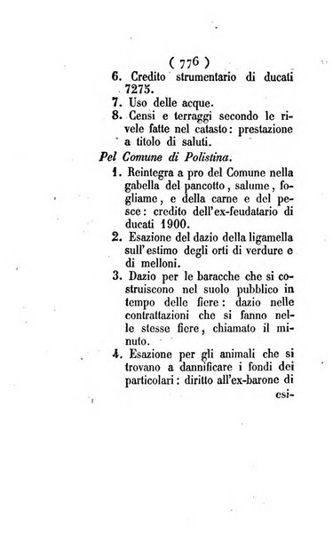 Bullettino delle sentenze emanate dalla Suprema commissione per le liti fra i già baroni ed i comuni