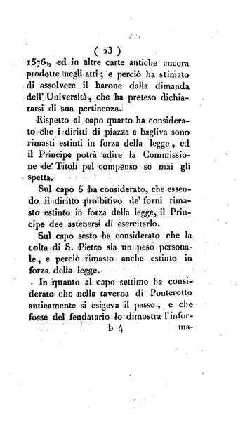 Bullettino delle sentenze emanate dalla Suprema commissione per le liti fra i già baroni ed i comuni