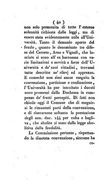 Bullettino delle sentenze emanate dalla Suprema commissione per le liti fra i già baroni ed i comuni