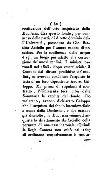 Bullettino delle sentenze emanate dalla Suprema commissione per le liti fra i già baroni ed i comuni