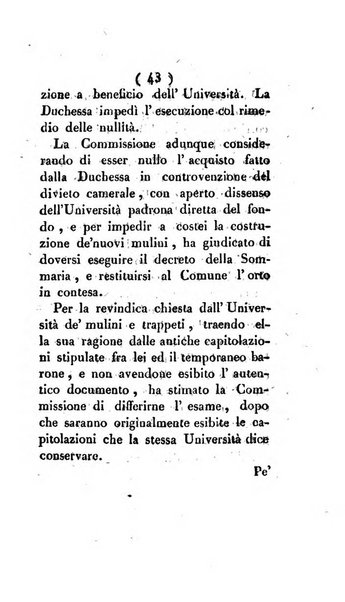 Bullettino delle sentenze emanate dalla Suprema commissione per le liti fra i già baroni ed i comuni