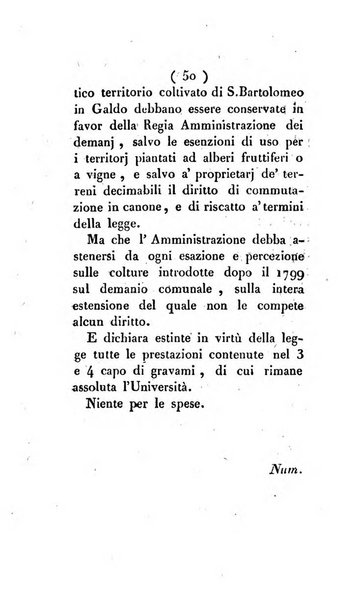 Bullettino delle sentenze emanate dalla Suprema commissione per le liti fra i già baroni ed i comuni