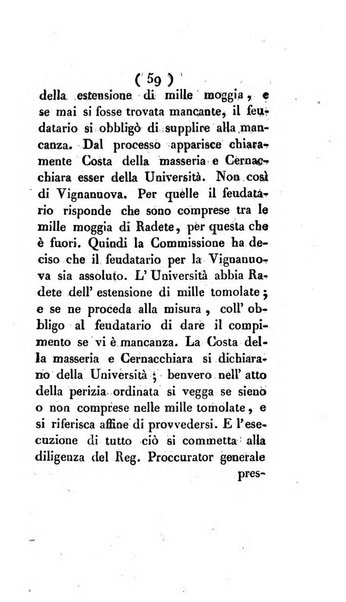 Bullettino delle sentenze emanate dalla Suprema commissione per le liti fra i già baroni ed i comuni