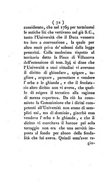 Bullettino delle sentenze emanate dalla Suprema commissione per le liti fra i già baroni ed i comuni