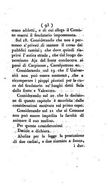 Bullettino delle sentenze emanate dalla Suprema commissione per le liti fra i già baroni ed i comuni