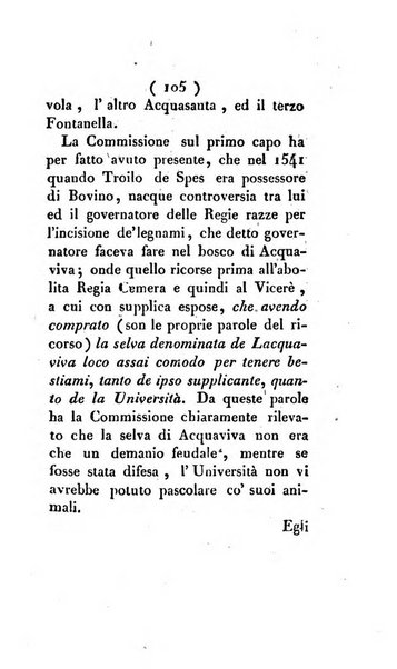 Bullettino delle sentenze emanate dalla Suprema commissione per le liti fra i già baroni ed i comuni