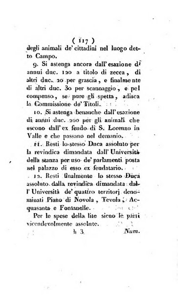 Bullettino delle sentenze emanate dalla Suprema commissione per le liti fra i già baroni ed i comuni