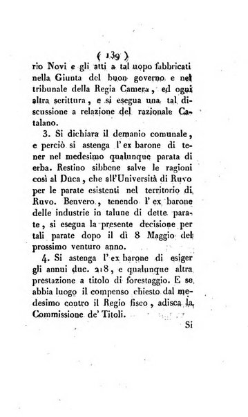 Bullettino delle sentenze emanate dalla Suprema commissione per le liti fra i già baroni ed i comuni