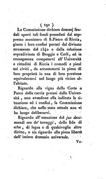 Bullettino delle sentenze emanate dalla Suprema commissione per le liti fra i già baroni ed i comuni