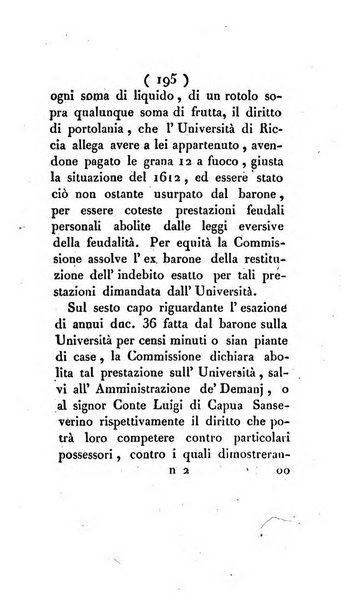 Bullettino delle sentenze emanate dalla Suprema commissione per le liti fra i già baroni ed i comuni