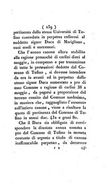 Bullettino delle sentenze emanate dalla Suprema commissione per le liti fra i già baroni ed i comuni